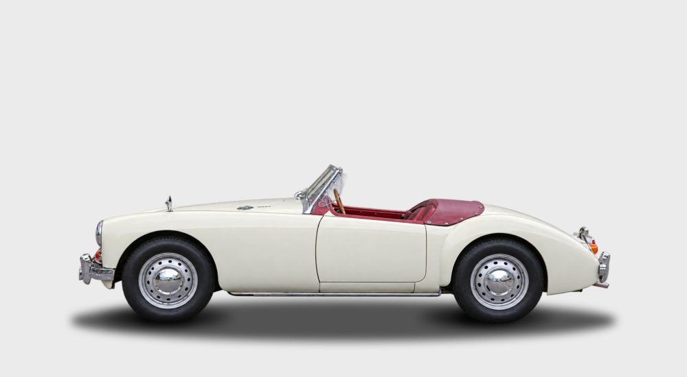 MGA classic car rental lake como